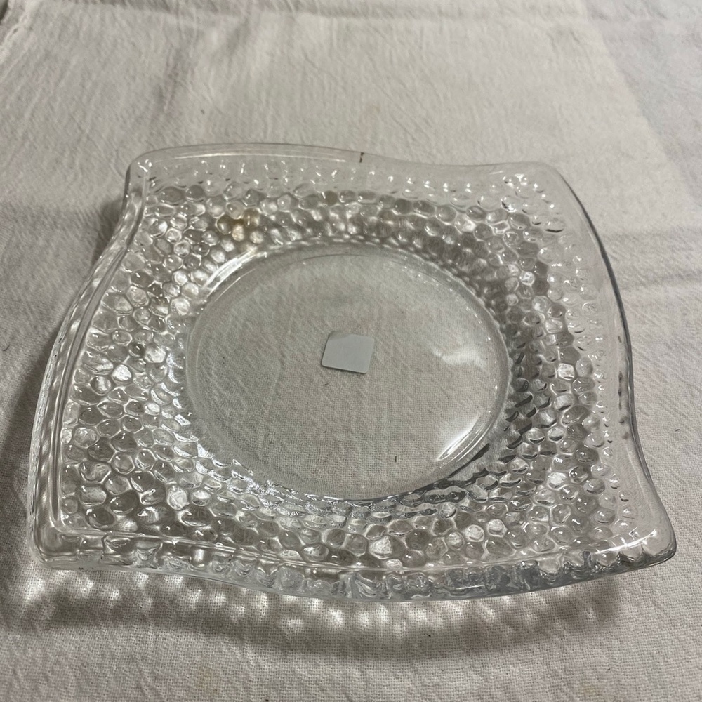 NIB Partylite Clarity Pillar Tray
